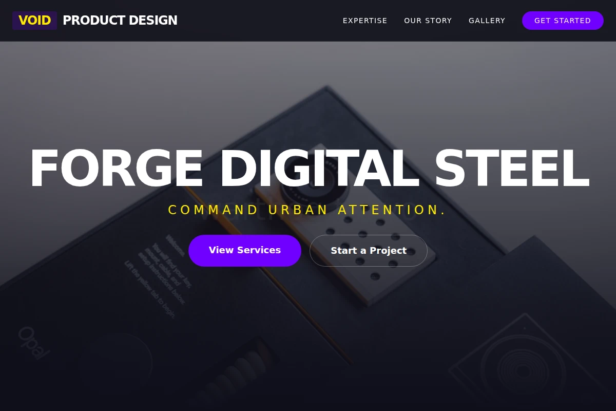 Void Product Design